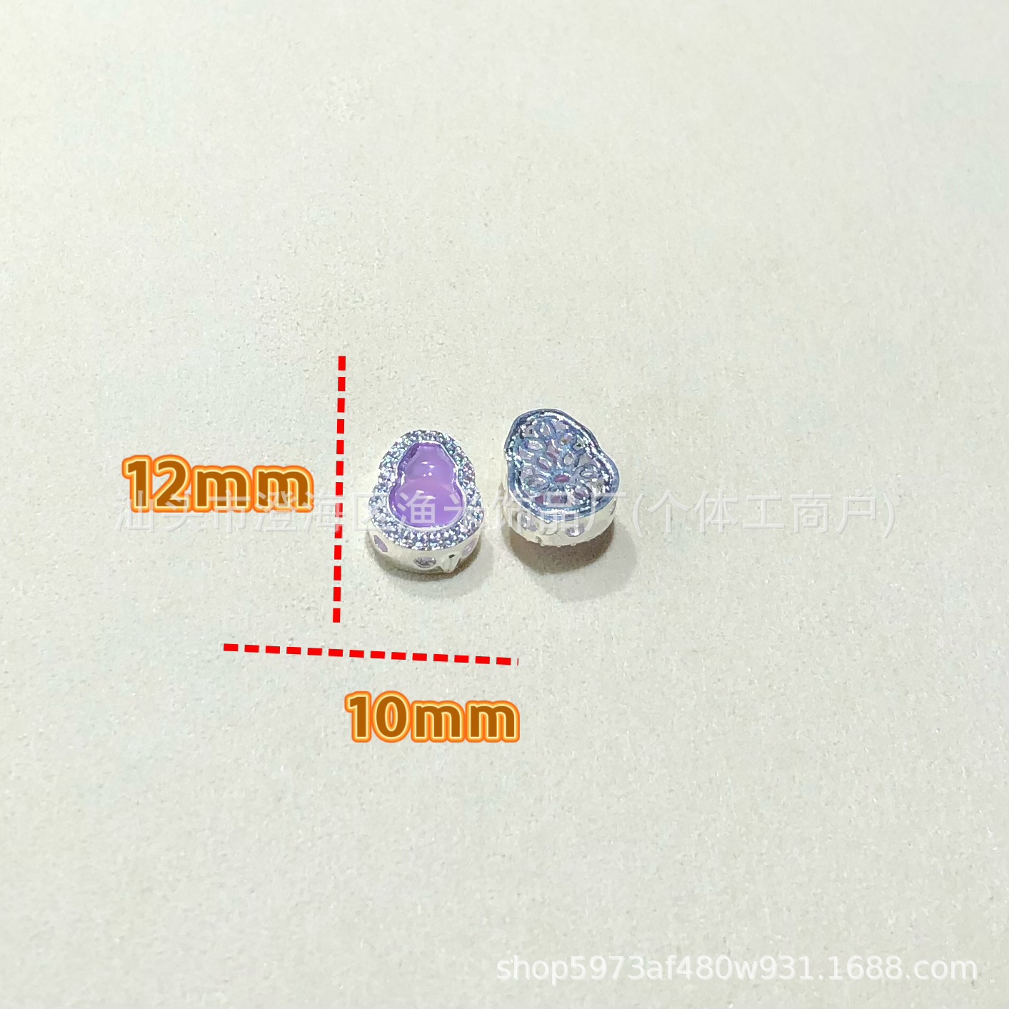 14K Gold-Filled High Color Retention Crystal DIY Jewelry Accessories Chinese Style Gourd Spacer Bead Bracelet Necklace Beaded Handmade Accessories