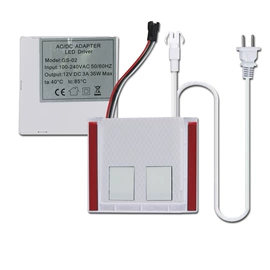 感应开关;LED灯带;开关电源