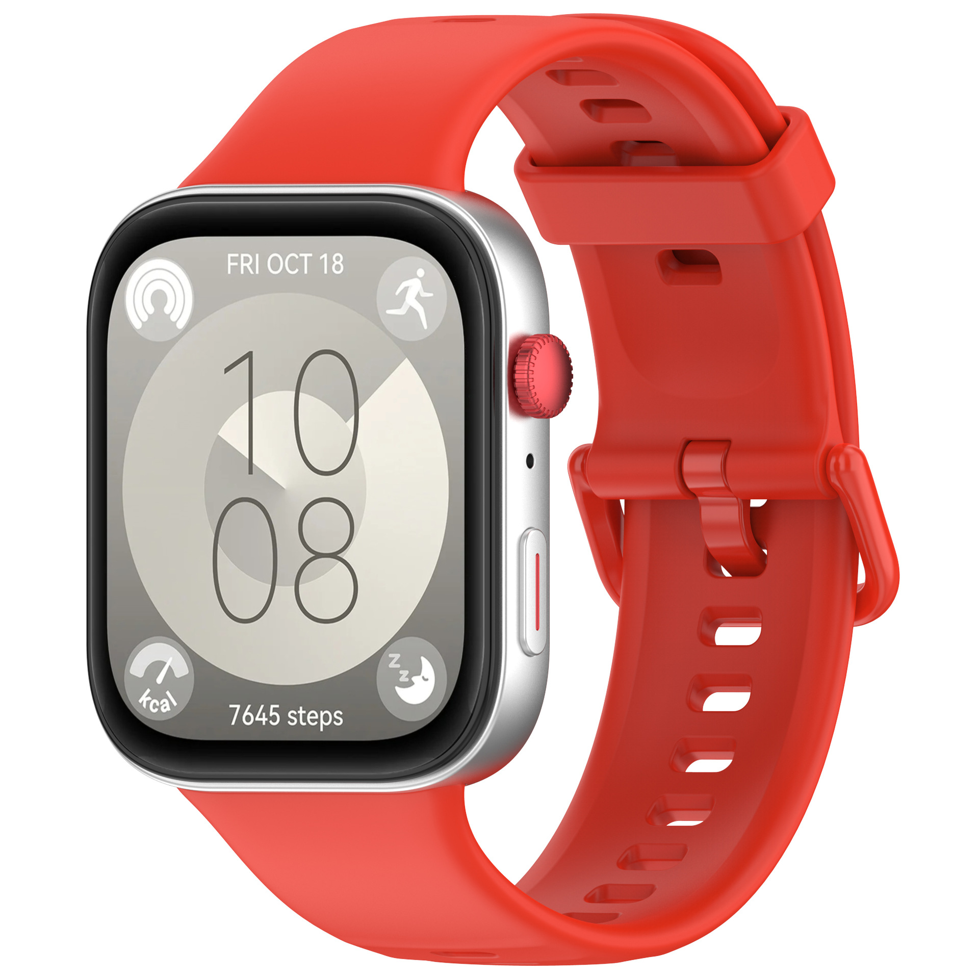 Nuevos productos para el reloj Huawei Fit3, pulsera de silicona de botón de color, pulsera oficial de Huawei Fit3