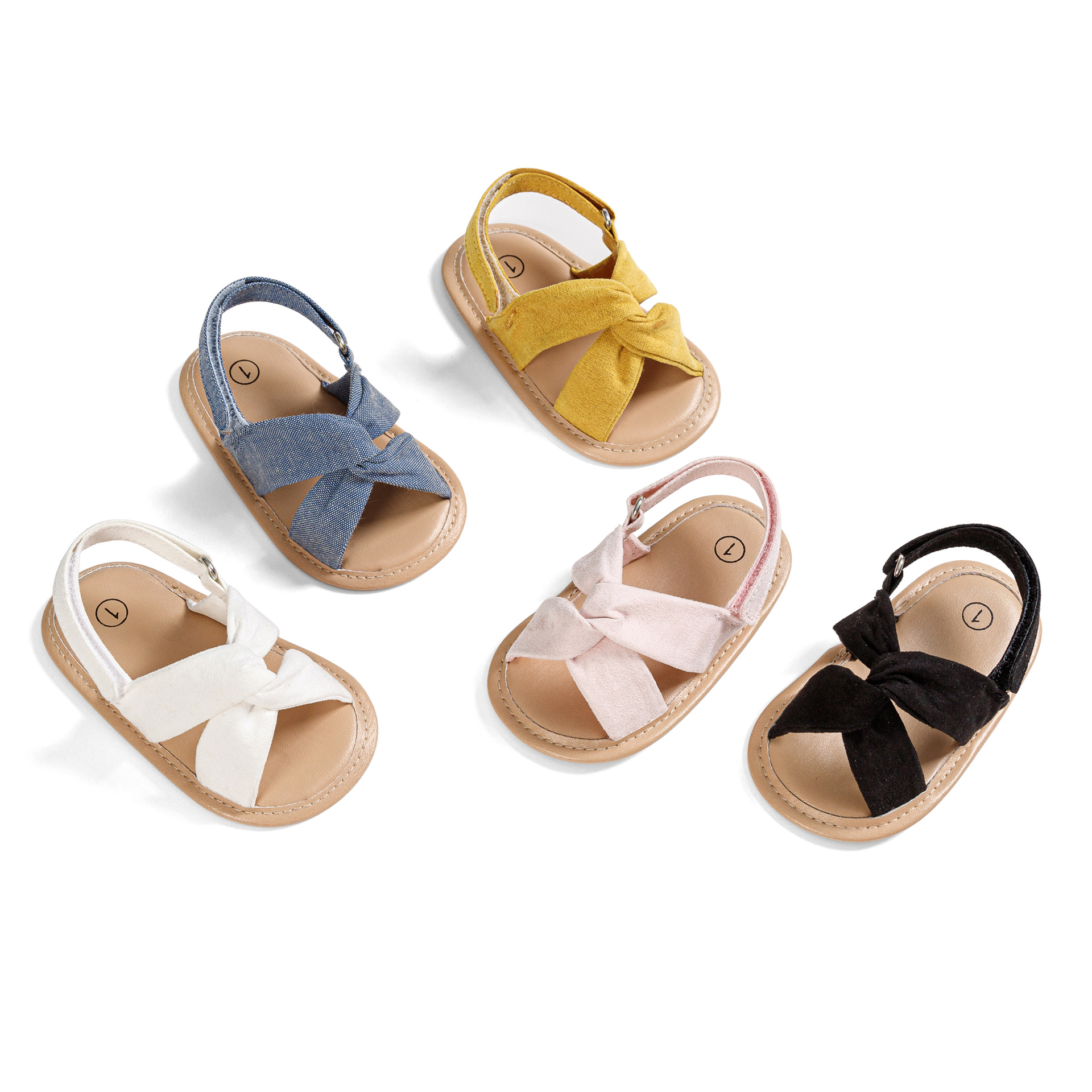 Sandales croisées printemps et été, chaussures de marche d'apprentissage pour bébé, chaussures pour bébé L301_voghion.com