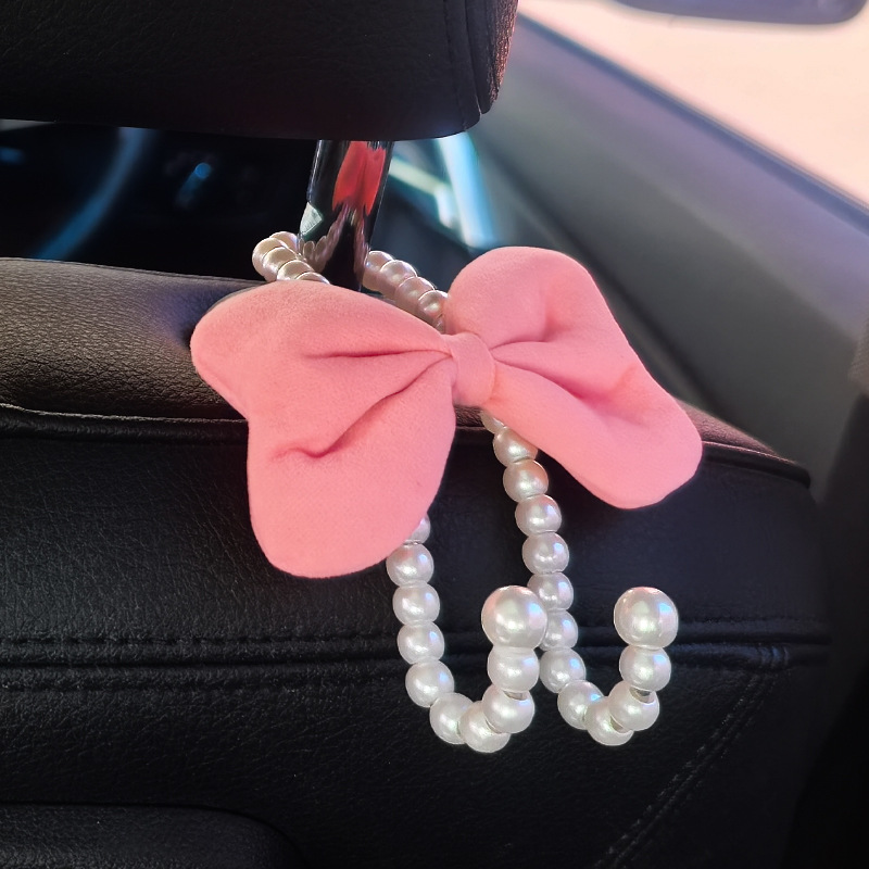 Gancho para coche Gancho para asiento delantero para coche Gancho pequeño multifuncional para coche Productos de decoración de coche para mujer