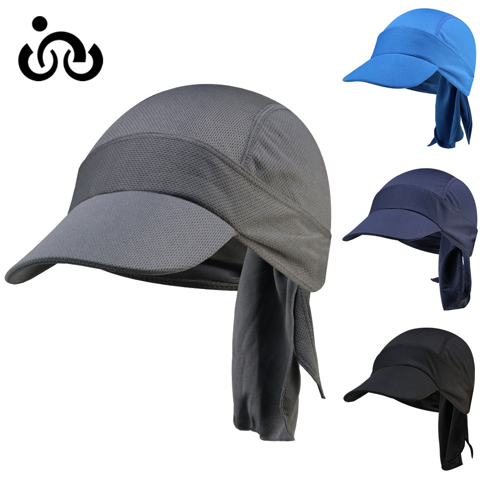 New Spring and Summer Riding Sports Pirate Hat Breathable Helmet Lining Duck Tongue Sun Hat Mesh Cap Running Cap