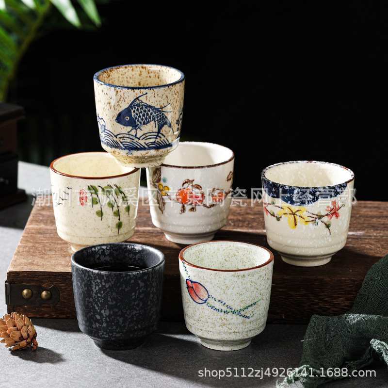 Ceramic tea cup for commercial use