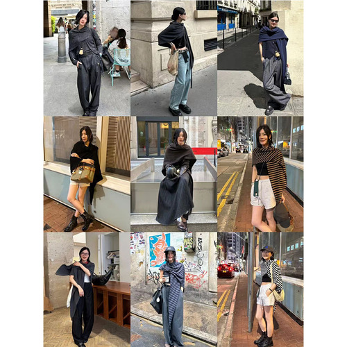 ONIVINTAGE Fall Collection Launch! Versatile Essential Minimalist Ultra-Fine Cashmere Wrap Scarf OHY246N1880