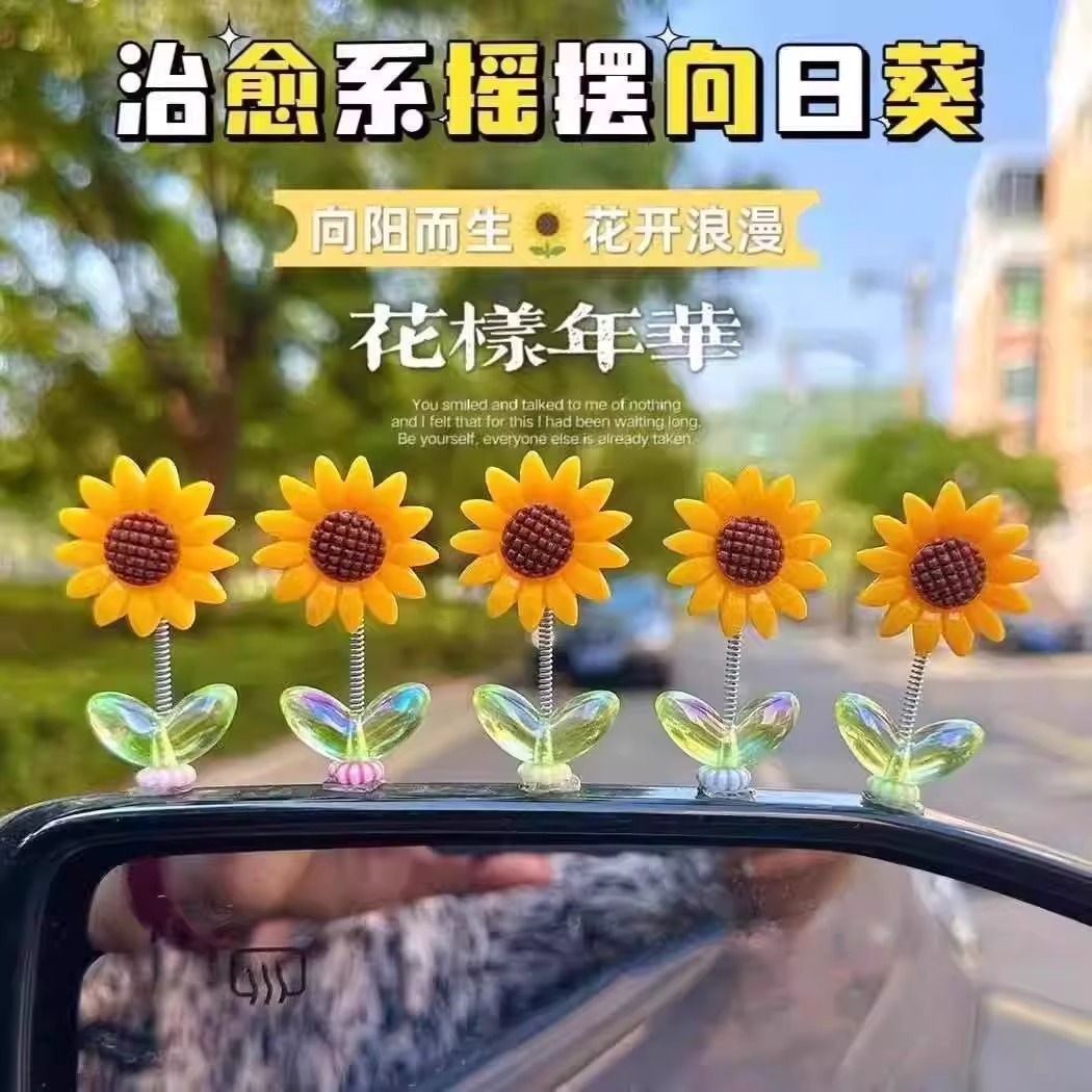 Fresh cute rear view mirror
