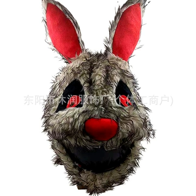 Motosiklet dəbilqələri | Head Cover Pig Head White - one-size-fits-all-can-be-labeled-crossed-jit-devil-rabbit