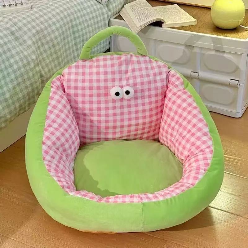 Estilo ins sofá perezoso tatami sobre el suelo dibujos animados libro en casa cojín futón ventana salediza para niños asiento de dormitorio