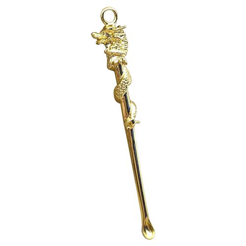 Dragon and phoenix ear spoons, dragon and phoenix ear spoons, wholesale supermarket and department store supply gift key chain pendants