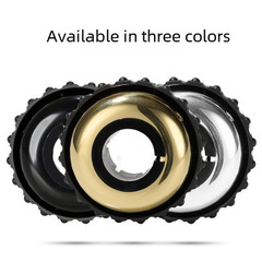 跨境  N+1台灣山地摺疊單車自行車隱形喇叭轉鈴鐺超響銅鈴擺件