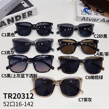 网红TR90超轻新时尚街头靓仔靓女爆款舒适美妆太阳镜G牌同款20312