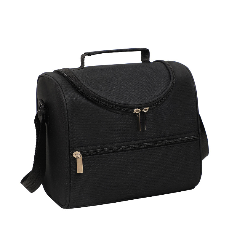 Bolsa de almuerzo de tela de Oxford de gran capacidad, bolsa de almuerzo, bolsa de almuerzo, bolsa de almuerzo, bolsa de helado para picnic al aire libre