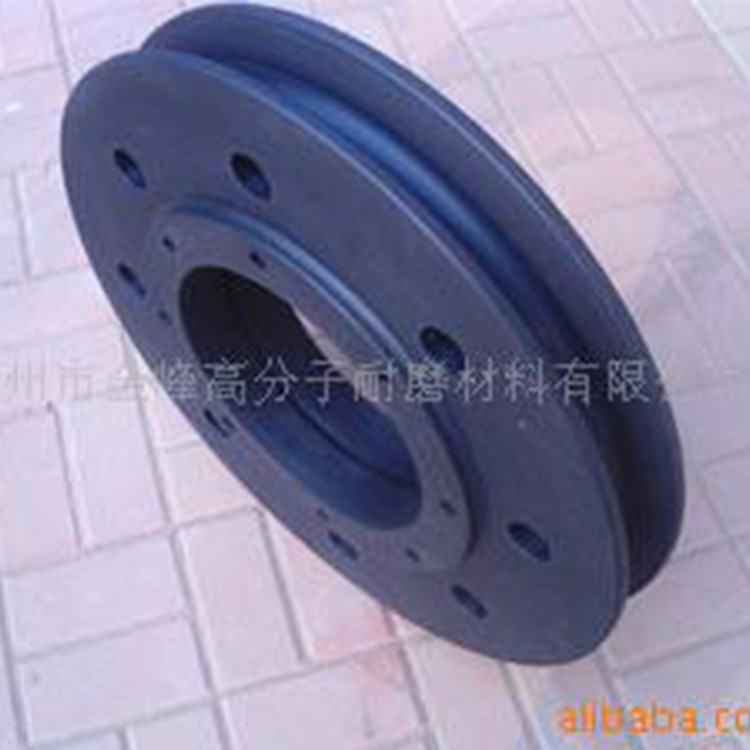 厂家加工耐磨含油尼龙滑轮 自润滑油丝绳尼龙滑轮