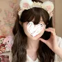 少女洗脸蕾丝lolita头箍