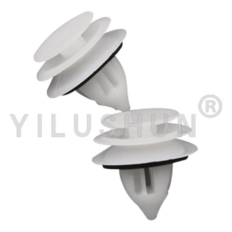 Coche hebilla puerta placa guardia placa rueda ceja hebilla D474 OE:GJ6R68ABX(GJ6R-68-ABX)