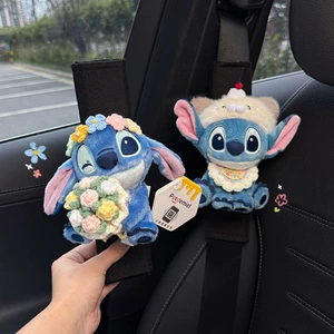 Genuine Stitch Car Seat Belt Shoulder Cover Car Safety Belt Decorative Anti-Wear Clothing for a Couple High-End