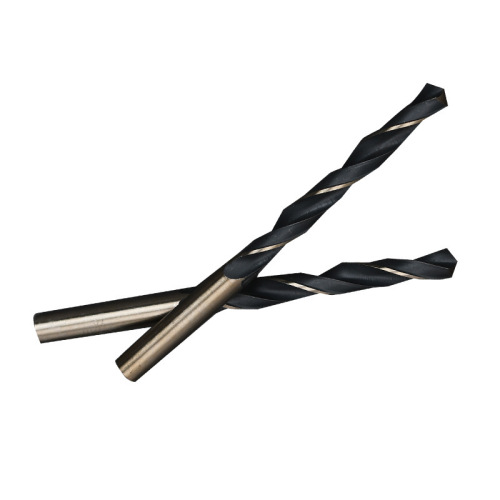 Factory direct sales high speed steel 4341 black jute twist drill bit stainless steel open iron twist drill bit steel plate iron plate