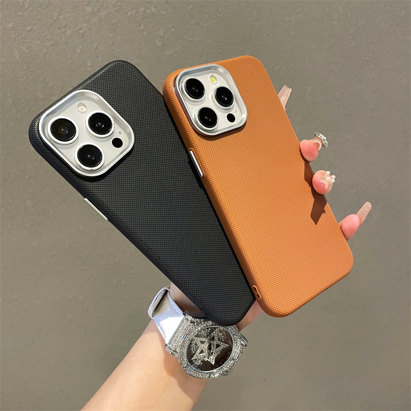 Suitable for Redmi Note14 Pro Mobile Phone Case Redmi Cross Network Pattern Large Hole Couple Anti-Fall Protective Cover