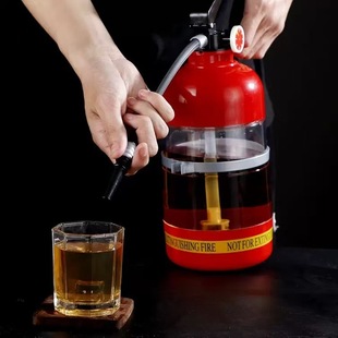 Hand-Pressed Fire Extinguisher Type Beer Dispenser Wine Set Draft Beer Machine Beverage Barrel Wine Dispenser Wine Barrel Beer Bucket