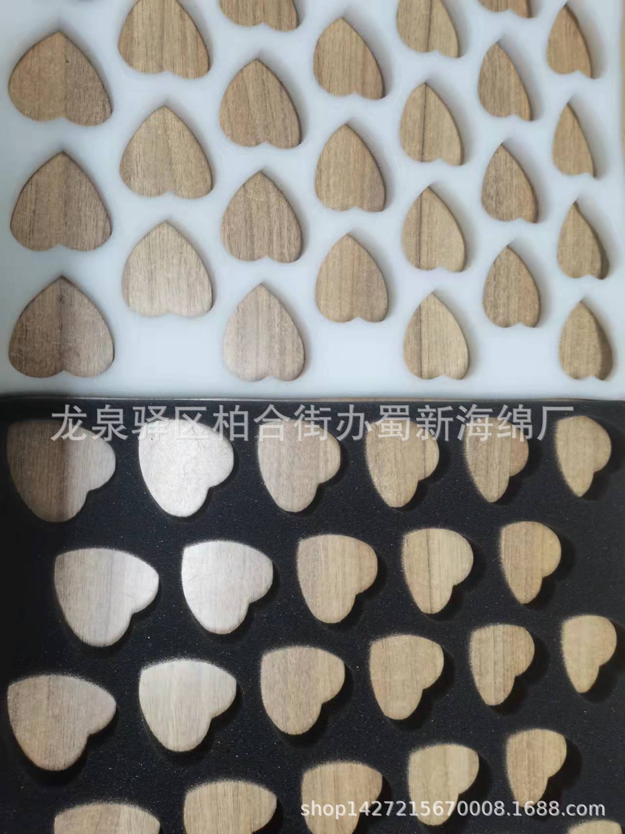 厂家供应黑色白色草莓海绵成型66枚77枚88枚草莓海绵包装