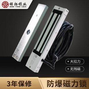 Explosion-Proof 280kg Single and Double Door Electronic Control Magnetic Lock Surface-Mounted Wooden Door Fireproof Door Concealed Glass Door Electronic Control Lock