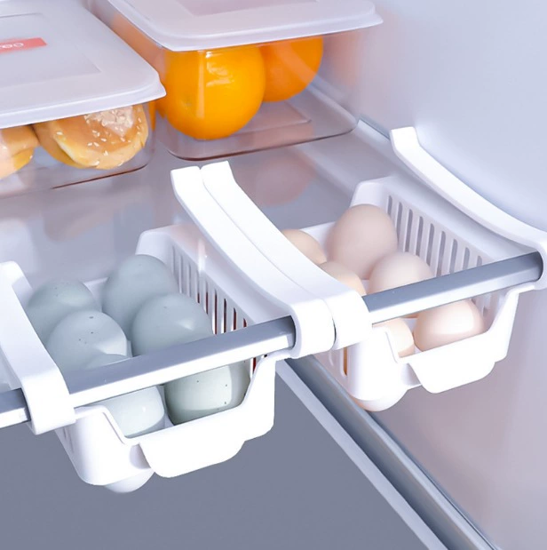 Японский подвесной ящик для хранения яиц на холодильник ECHO, бытовой 6-секционный ящик для фруктов и яиц, кухонный ящик для хранения