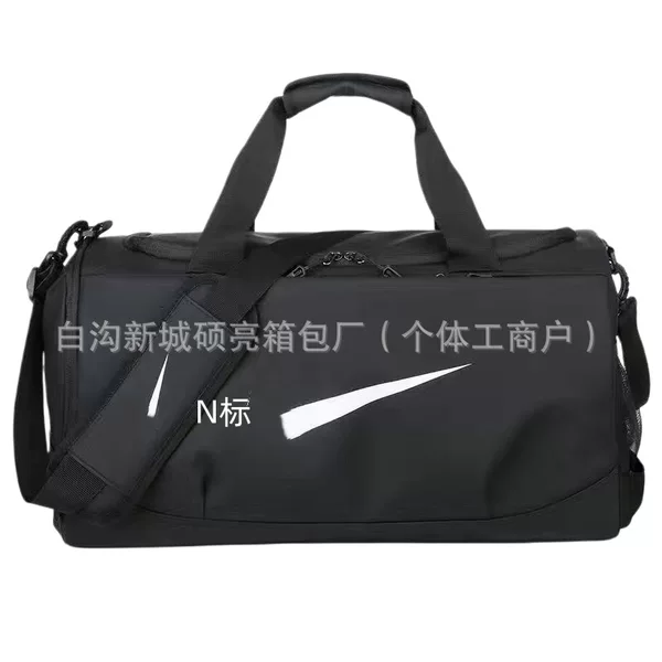 Sports and leisure handbag, unisex travel bag, shoulder and crossbody bag, large capacity, small size, black, free shipping available