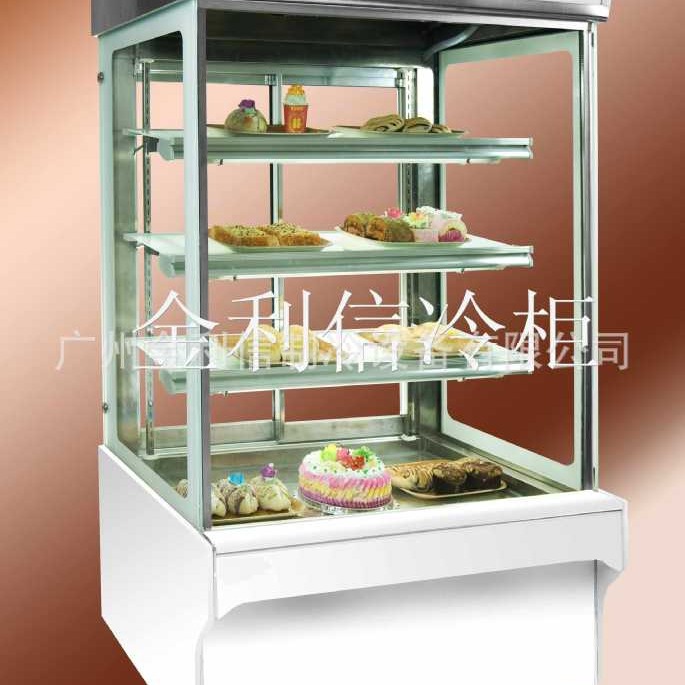 立式前后开门蛋糕展示柜保鲜冷藏制冷设备西点冷柜