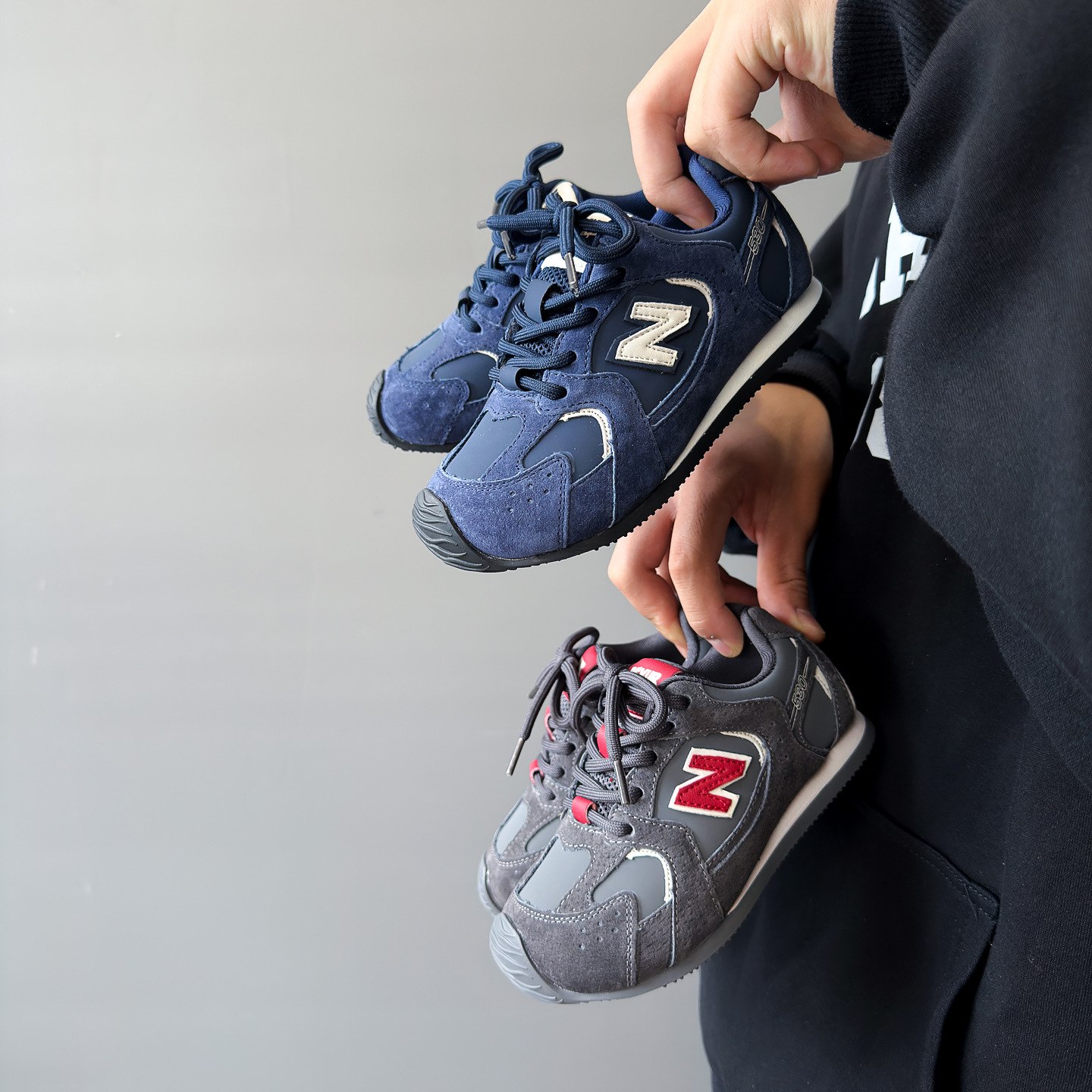 Children's Sports Shoes 2025 Autumn and Winter New Retro Running Shoes for Boys and Girls Forrest Gump Shoes Fleece-Lined Warm Cotton Shoes