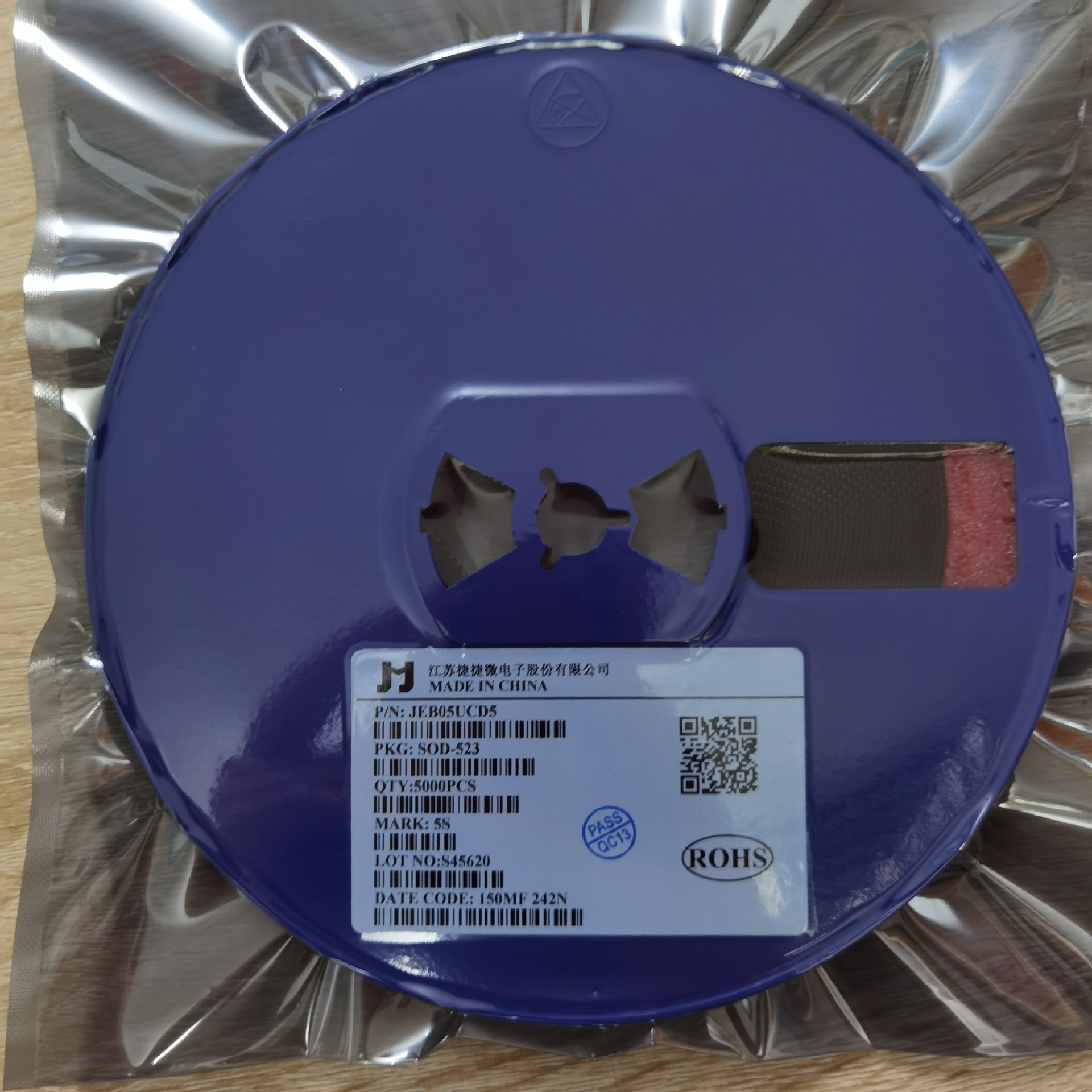 原装正品现货 JEB05UCD5 TVS/ESD静电保护管 SOD523 询价为准