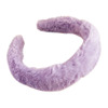 Demi-season plush sponge headband, retro hair accessory to go out, South Korea, simple and elegant design