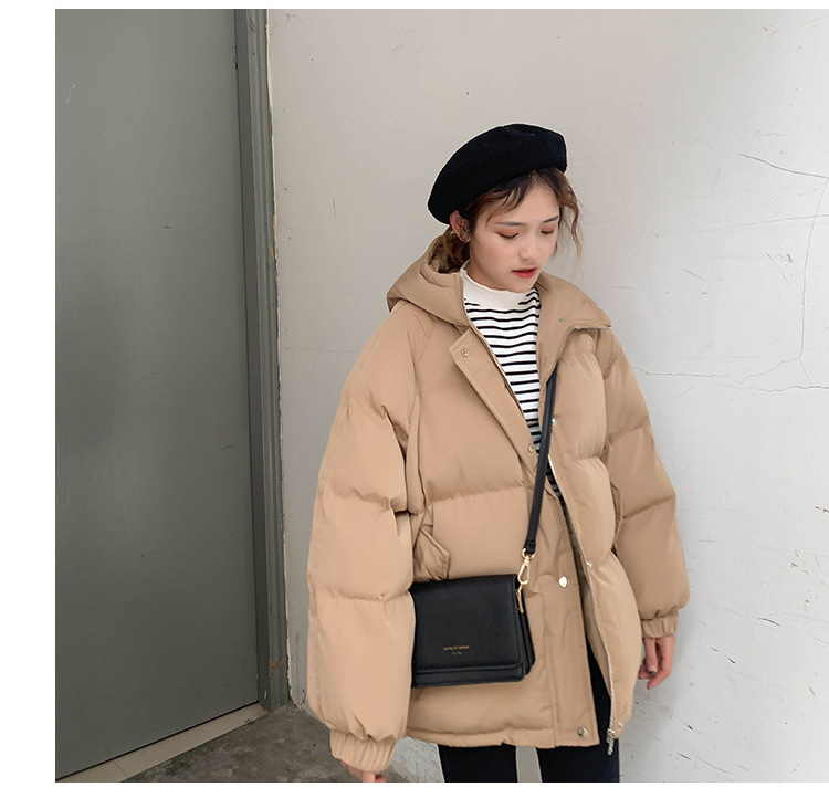 棉衣棉服女韩版宽松棉袄2025年新款ins潮短款学生面包服冬装外套|undefined