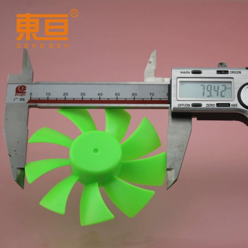 Φ809y2a green 80 nine -leaf propeller propellers fan blades wind leaf paddle reverse paddle
