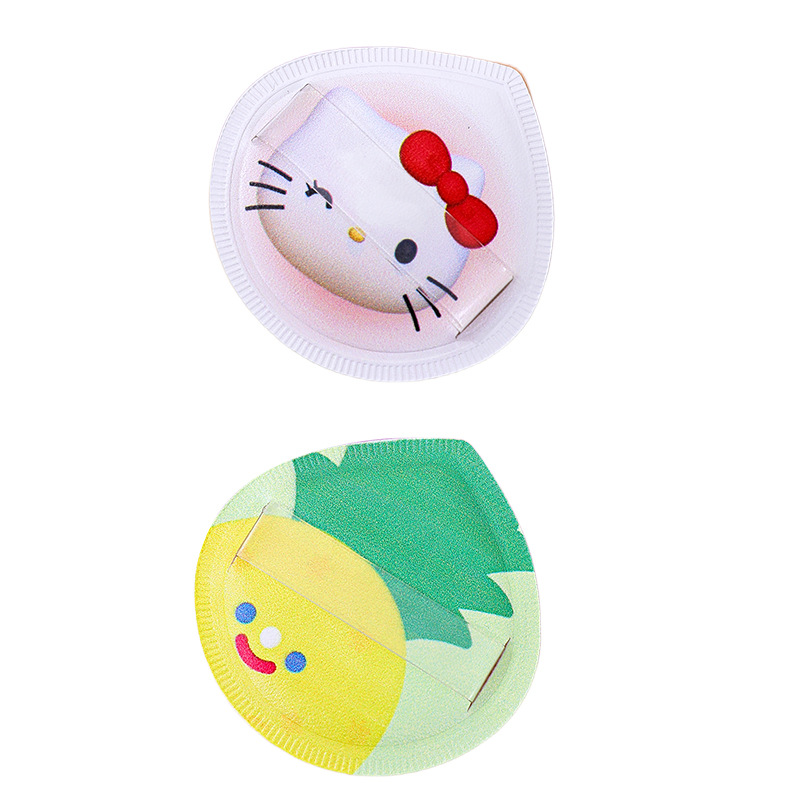 Fábrica personalizada fruta malvavisco hojaldre KT gato en forma de gota maquillaje esponja colchón de aire seco y húmedo herramientas de belleza