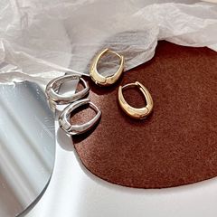 クロスボーダー欧米レトロ幾何学軽豪華高級感金属感幾何学イヤリング欧米誇張ファッションサークル耳飾り