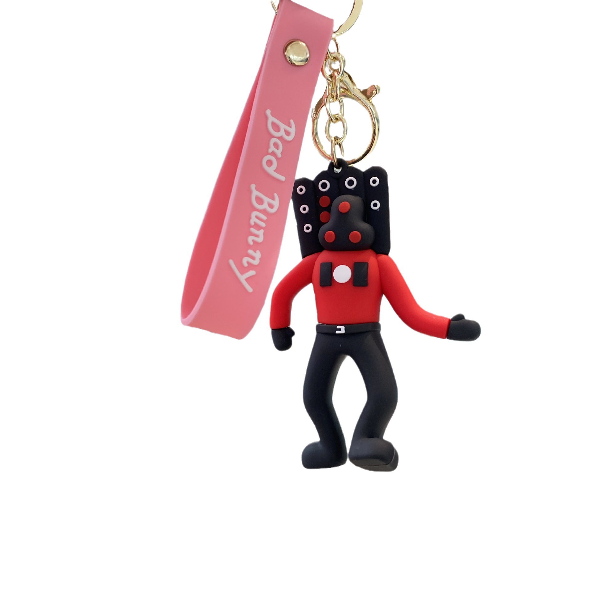Cross-border skibidi aseo hombre llavero muñeca mochila colgante adornos de coche pequeño regalo al por mayor