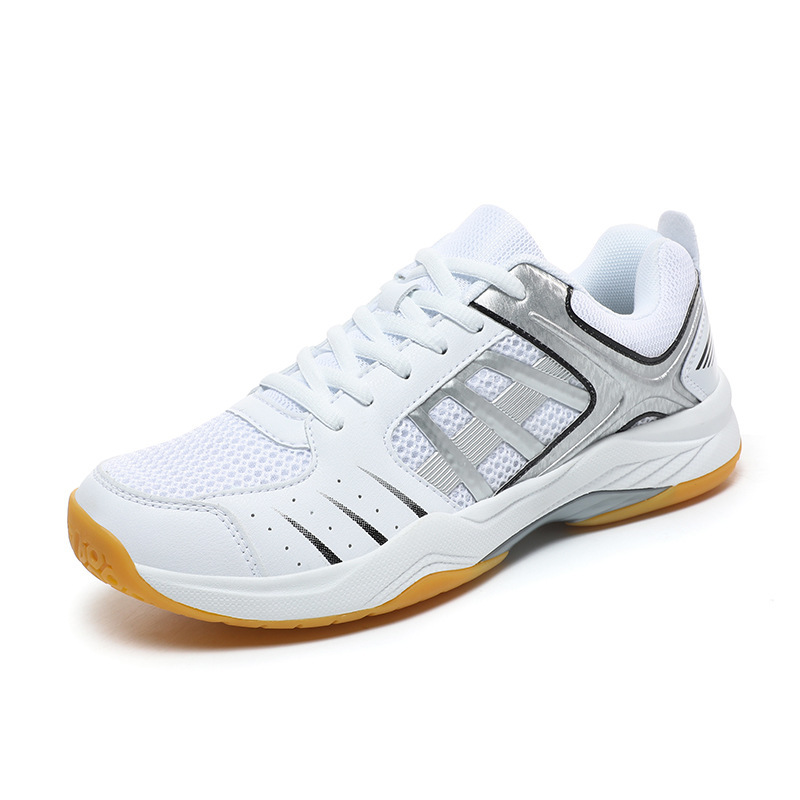 Factory Direct cross-border 2023 men's and women's anti-slip drop-resistant badminton shoes lightweight breathable comfortable multifunctional training shoes