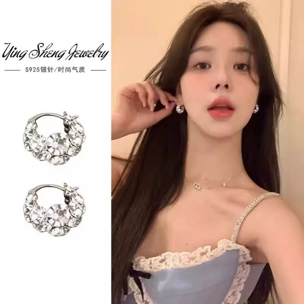 Earrings, silver 1948 sample
