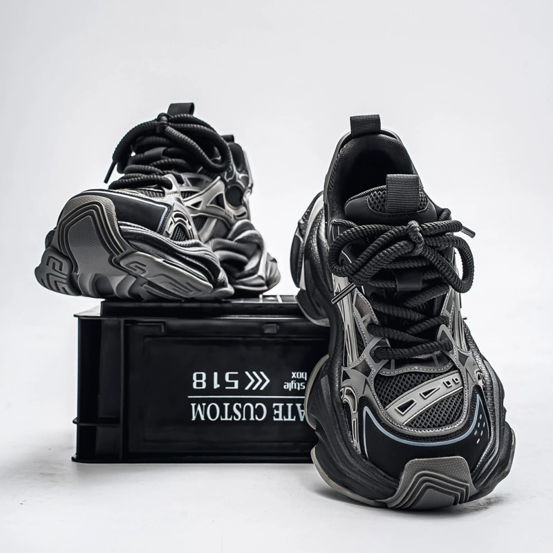 Мужские модные кроссовки для прямых трансляций весна-осень 2025, дышащие кроссовки в уличном гонконгском стиле, повседневные спортивные кроссовки для студентов оптом