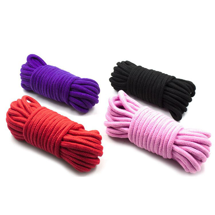 SM accesorios sexuales bondage cuerda de algodón 10m 20m cuerda para adultos juguetes alternativos de cuerda japonesa