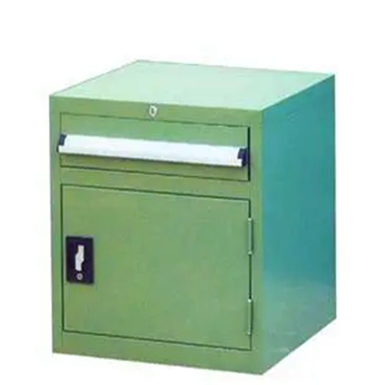 重型车间工具柜金属带抽屉单开门工具柜天津厂家热销工具柜工具车