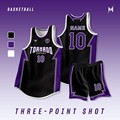 新款篮球服套装男大学生团队比赛印制训练服美式篮球衣数码印字号