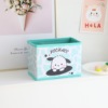 Simple cartoon cute student desktop stationery storage box dormitory home desktop debris small objects sorting box