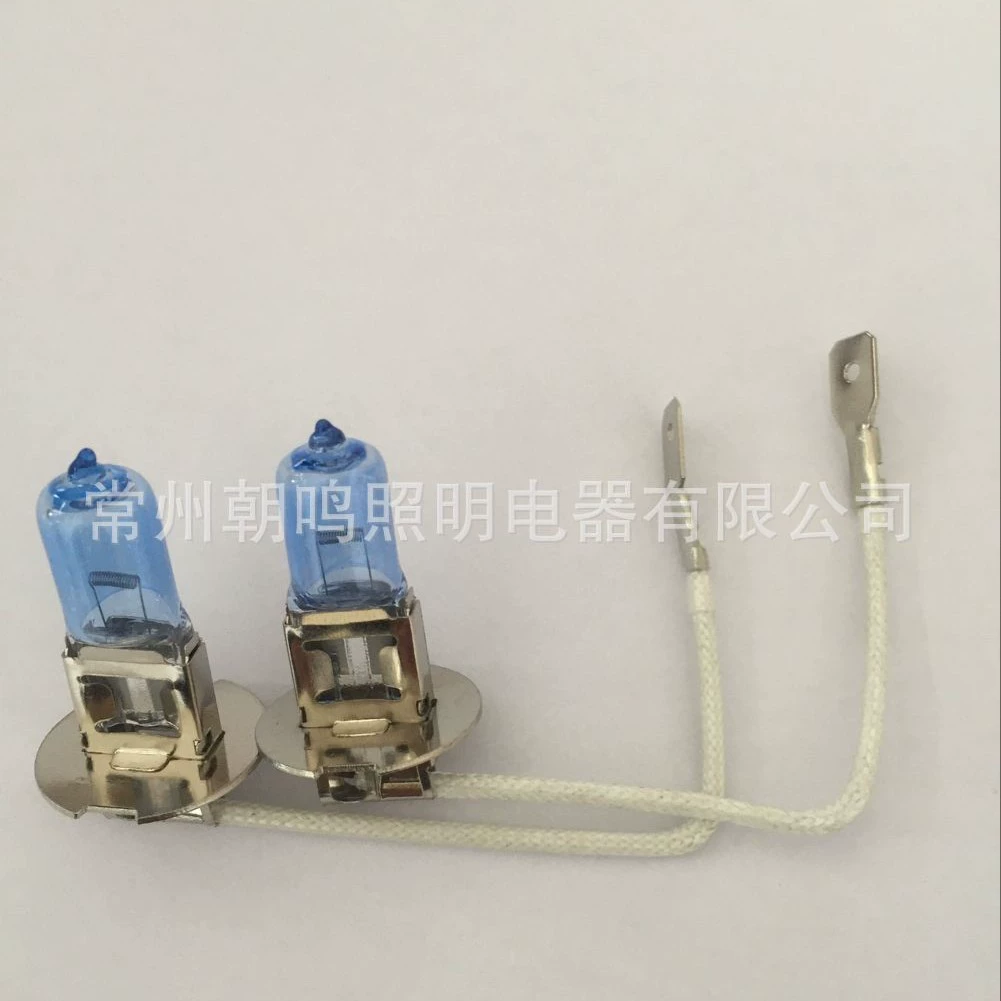 M-type пластиковая коробка высокого качества автомобильная лампа H3 12V55W кварцевая ультра-белая галогенная лампа оптом и прямые продажи