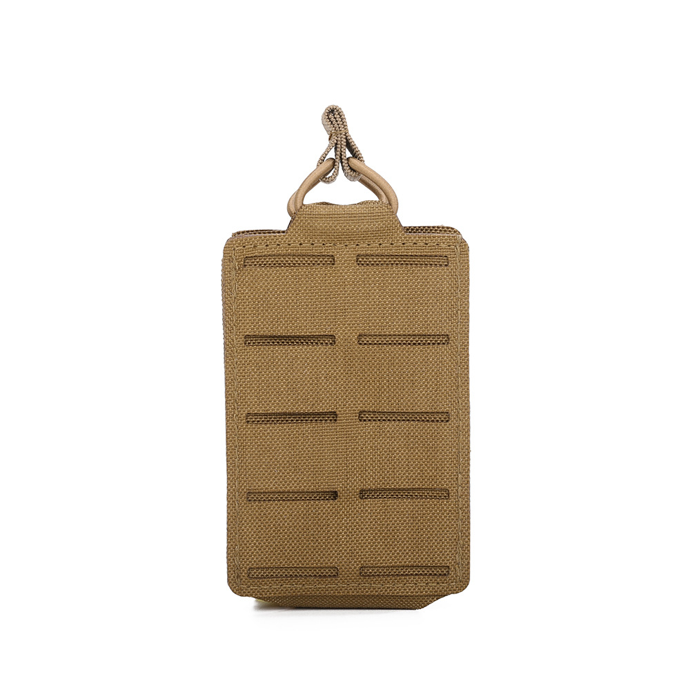 Bolsa táctica de camuflamiento deportiva al aire libre multifuncional militar fan de extracción rápida MOLLE bolsa láser de clip único al por mayor