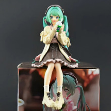 初音 公主殿下MIKU秋服针织衫美少女压泡面 车载桌面盒装手办批发