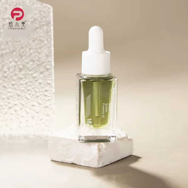 10ml square dropper bottle essence bottle oil bottle thick bottom stock solution bottle small square bottle split glass bottle