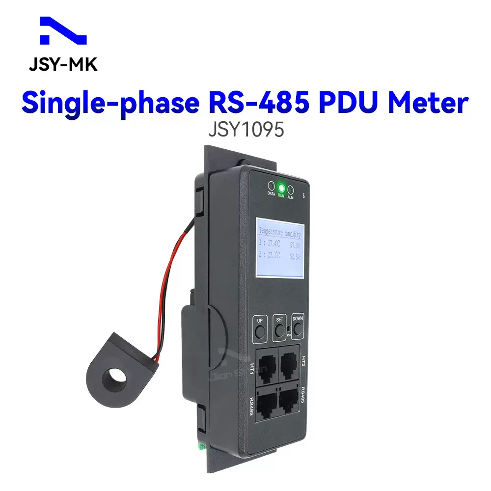 JSY1095D Single Phase Current Voltage PDU Meter电表高精度