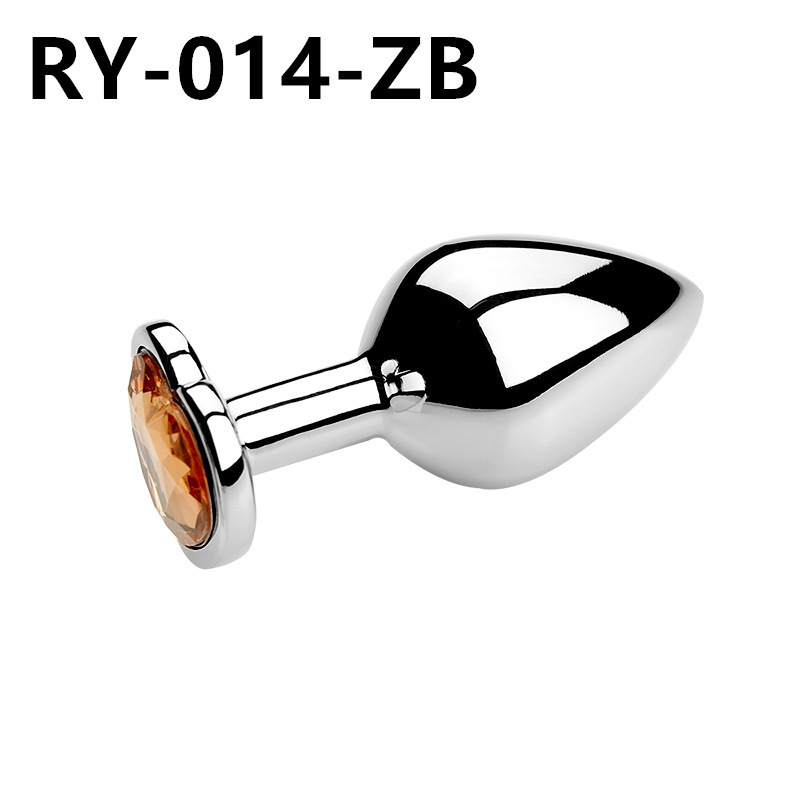 Corazón de metal plug anal back patio para usar artículos sexuales dilatadores coquetear al por mayor SM artículos sexuales para adultos