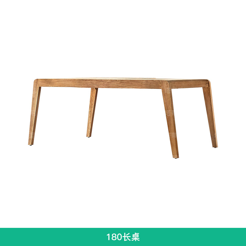 Mesas y sillas de teca para exteriores, muebles de diseño impermeables y resistentes al sol para terraza y patio, juego de mesa y sillas de madera maciza para jardín y villa. image 12