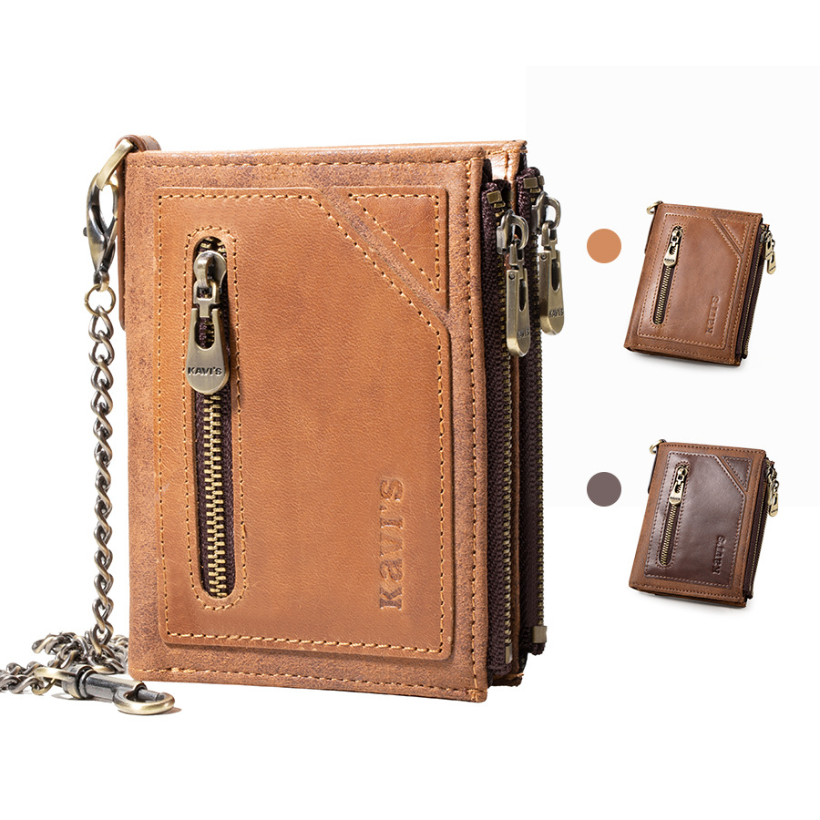 Short universal wallet for men and women